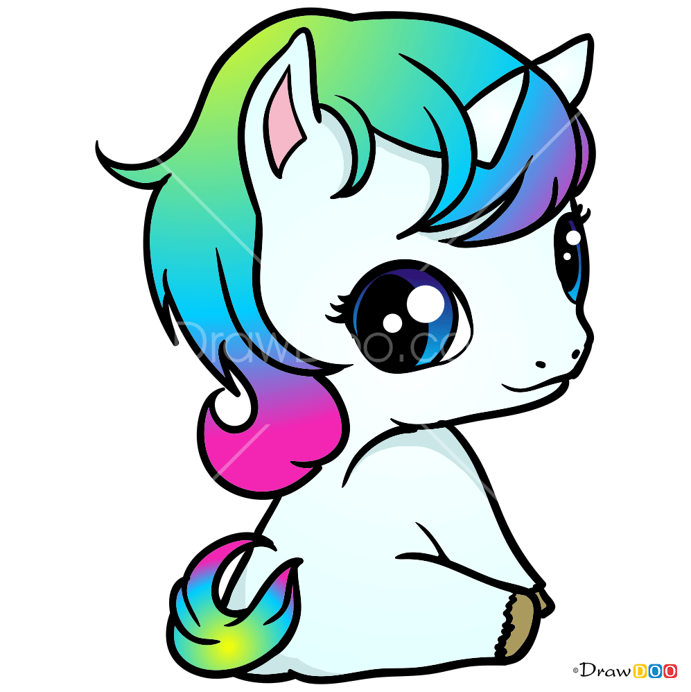 To make and super cute, your kids will have so much fun creating this simple craft! How to Draw Chibi Unicorn, Horses and Unicorns